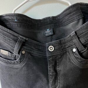 Women’s Kuhl Thermik Outdoor Dark Grey/Black Jeans Pants Size 6 Reg